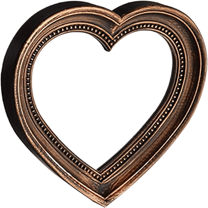 Finding King Heart-Shaped Wall Mirror
