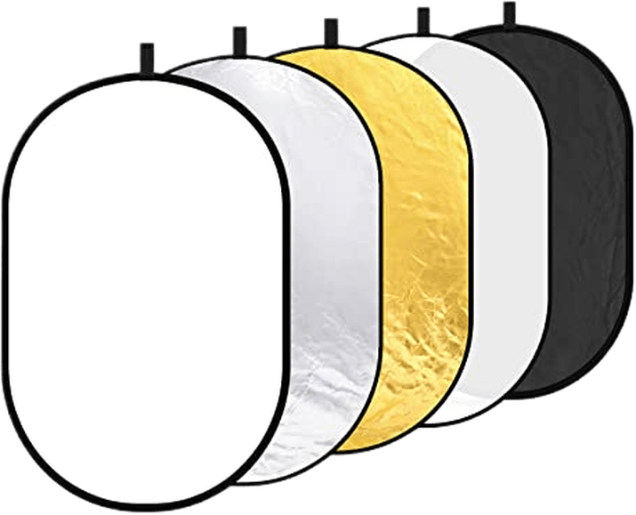 Neewer 24×36″ 5-in-1 Photography Lighting Reflector